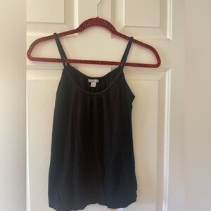 black tank top